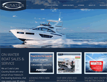 Tablet Screenshot of cratesboats.com